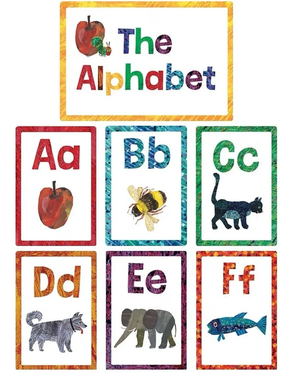 World of Eric Carle Alphabet Bulletin Board Set